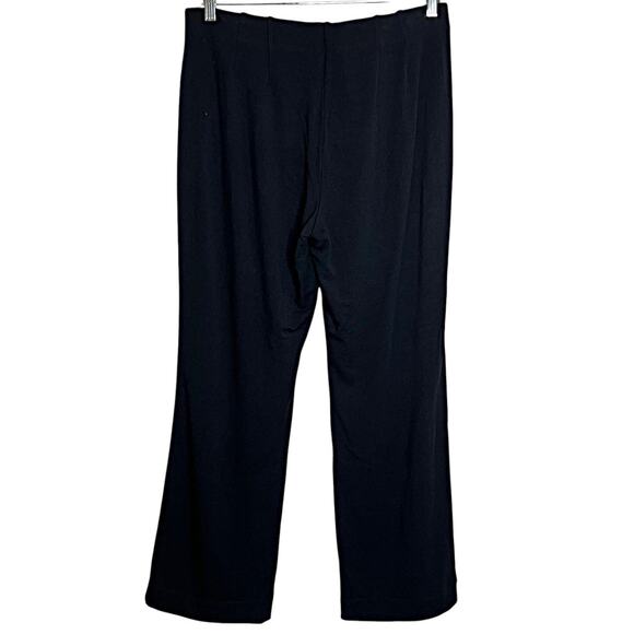 White House Black Market Womens Knit Pants Size Large Black Boot Model Spandex - Picture 3 of 7